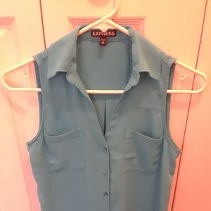 Womens Express shirt portofino sleeveless